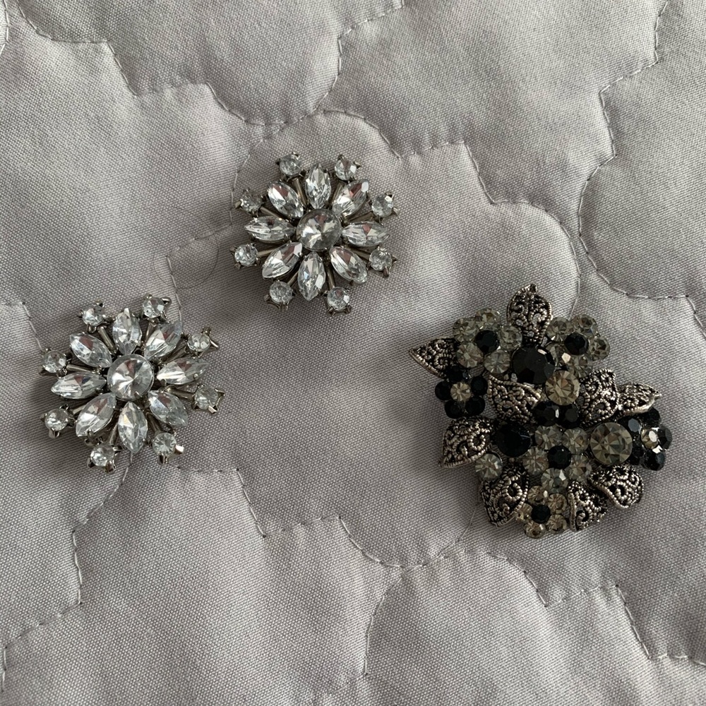 Brooch trio